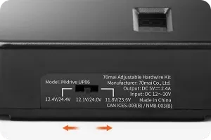 70mai Adjustable Hardwire Kit autós beszerelő készlet UP06
