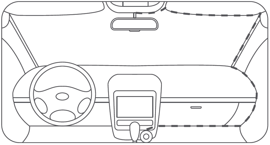 70mai Dash Cam 4K A800SE menetrögzítő kamera