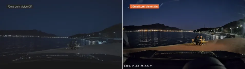 70mai Dash Cam 4K A810S HDR Set menetrögzítő kamera