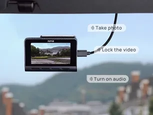70mai Dash Cam 4K A810S HDR Set menetrögzítő kamera