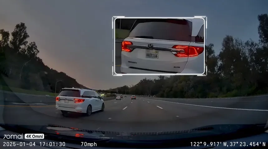 70mai Dash Cam 4K Omni HDR Set menetrögzítő kamera + RC14 hátsó kamera szett
