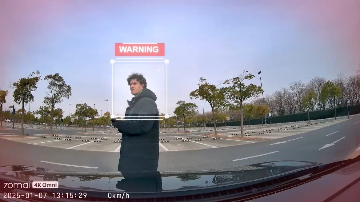 70mai Dash Cam 4K Omni HDR Set menetrögzítő kamera + RC14 hátsó kamera szett