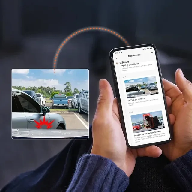 70mai Dash Cam 4K Omni HDR Set menetrögzítő kamera + RC14 hátsó kamera szett