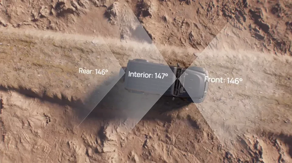 70mai Dash Cam 4K T800 HDR Set menetrögzítő kamera + hátsó kamera szett