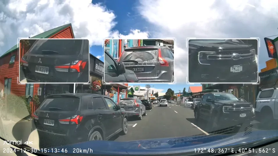 70mai Dash Cam 4K T800 HDR Set menetrögzítő kamera + hátsó kamera szett