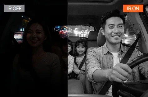 70mai Dash Cam T400 menetrögzítő kamera + RC21 hátsó kamera szett