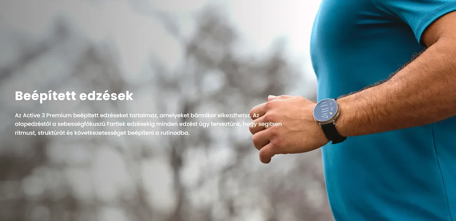 Amazfit Active 3 Premium NFC okosóra