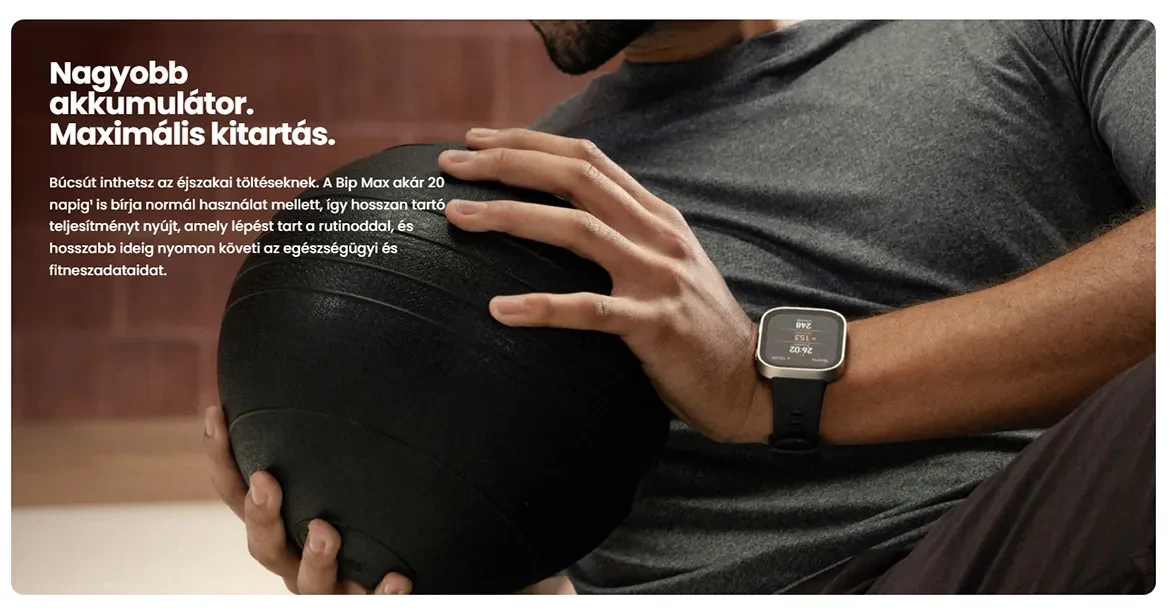 Amazfit BIP Max okosóra