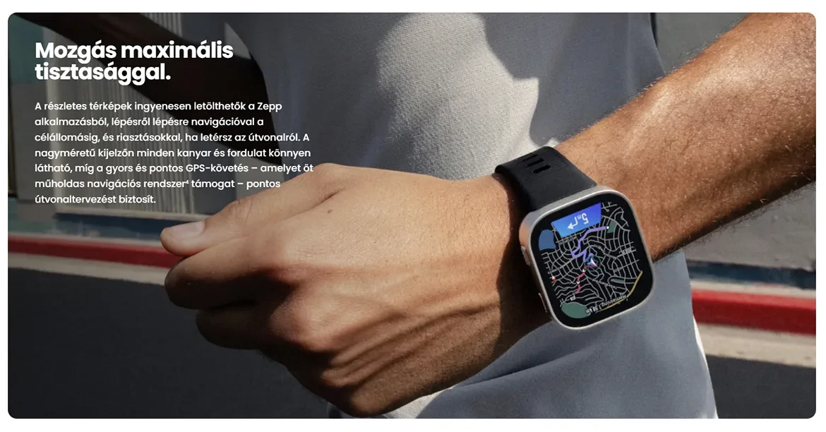 Amazfit BIP Max okosóra
