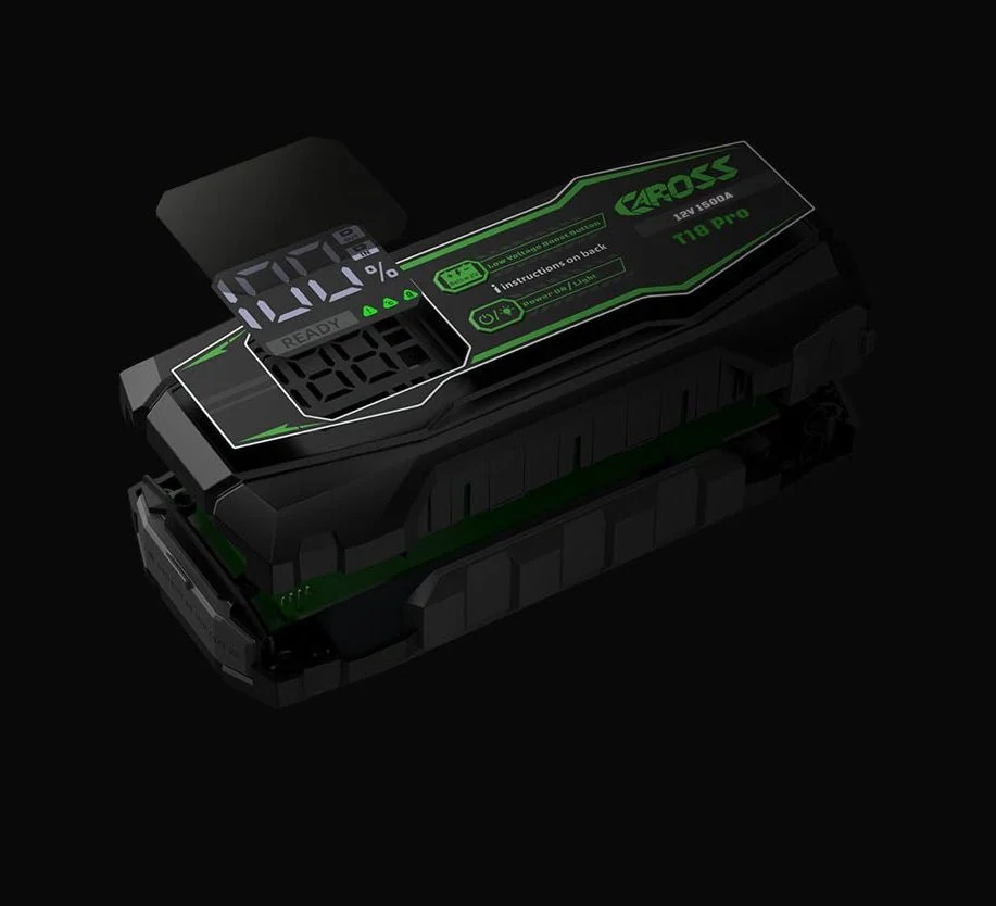 CAROSS USA T18 Jump Starter hordozható indítássegítő (autó indító) + powerbank