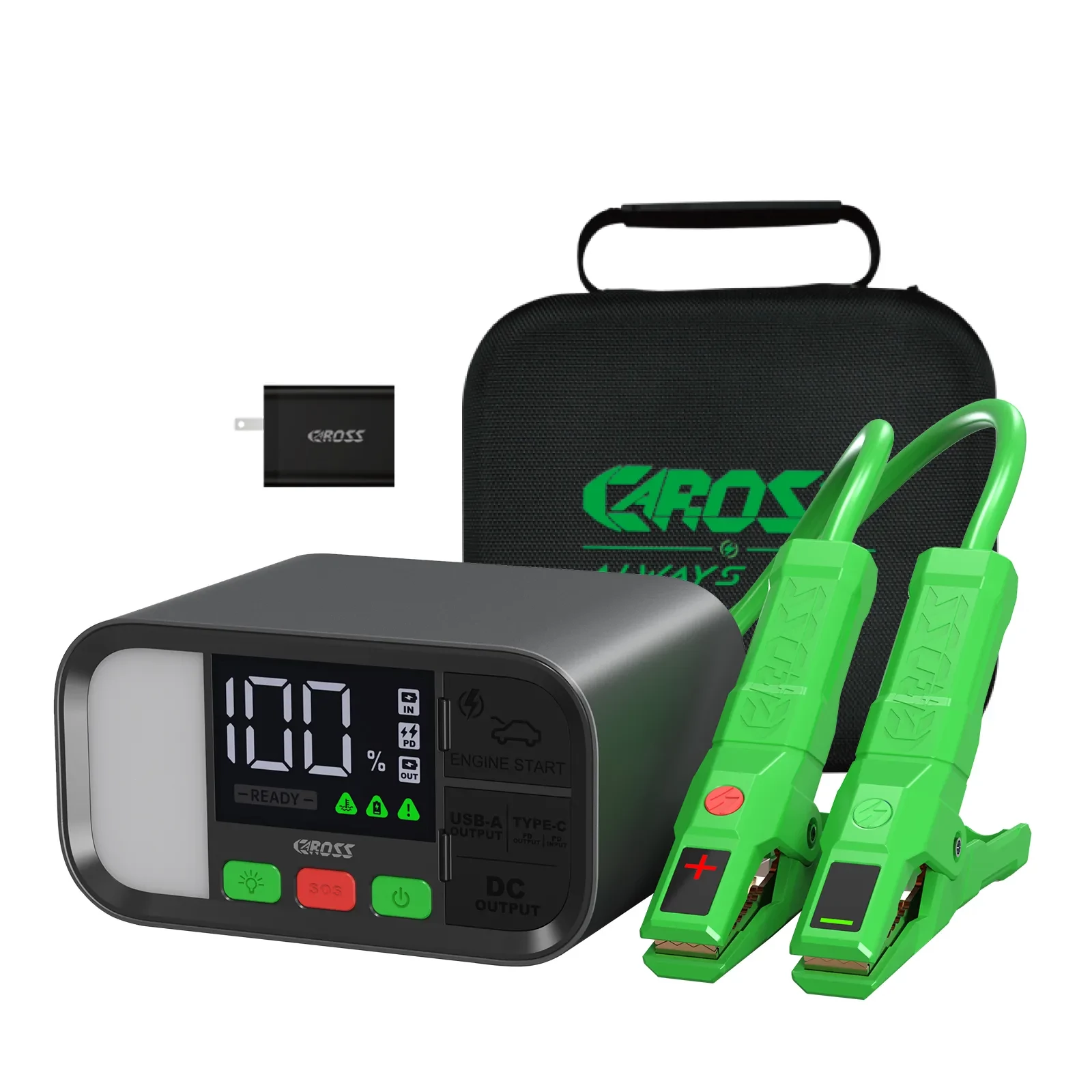 CAROSS USA T19 SC Jump Starter hordozható indítássegítő (autó indító) + powerbank