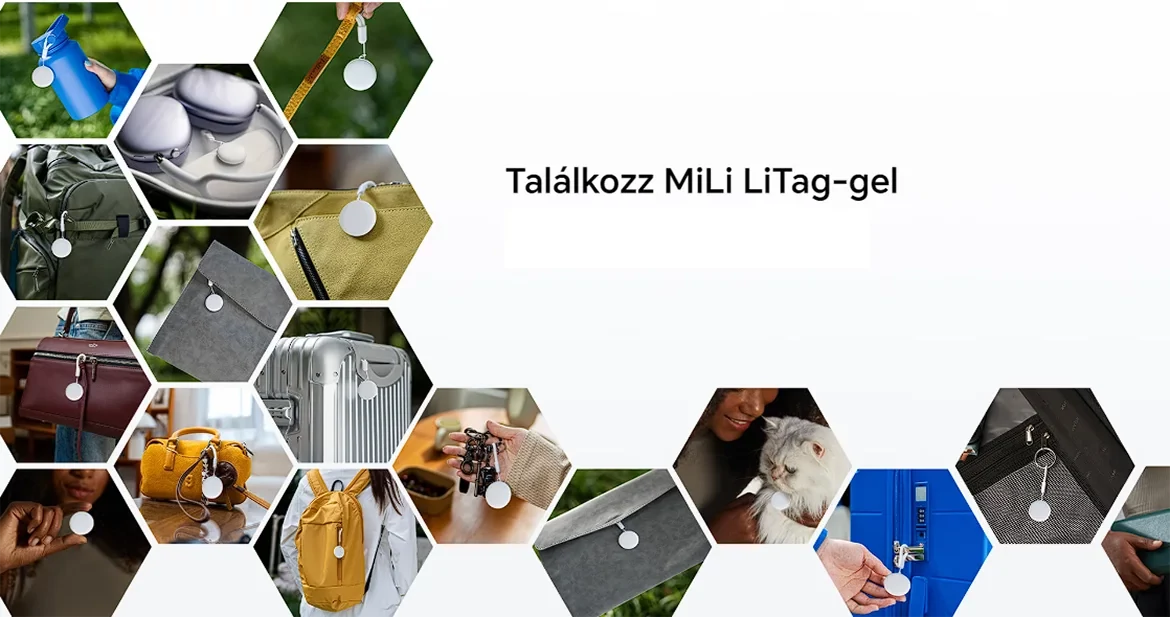 HONOR CHOICE MiLi LiTag Bluetooth nyomkövető (Android) - White