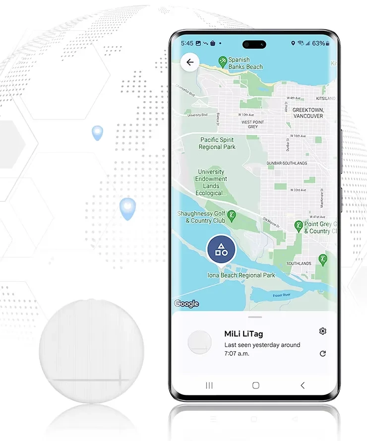HONOR CHOICE MiLi LiTag Bluetooth nyomkövető (Android)