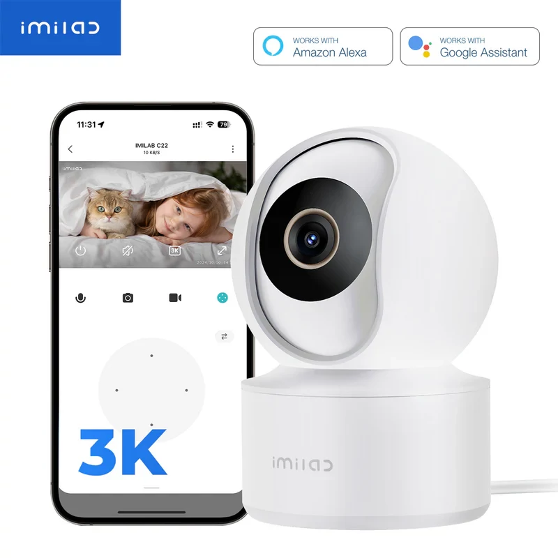 Imilab C22 okos WiFi biztonsági kamera