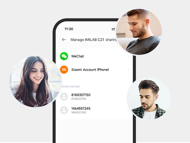 Imilab C22 okos WiFi biztonsági kamera