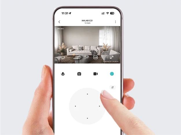 Imilab C22 okos WiFi biztonsági kamera