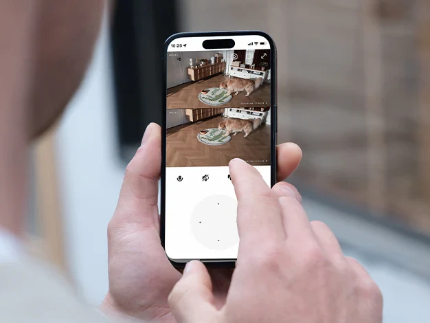 Imilab C30 Dual 3K+3K okos WiFi biztonsági kamera + hálózati adapter