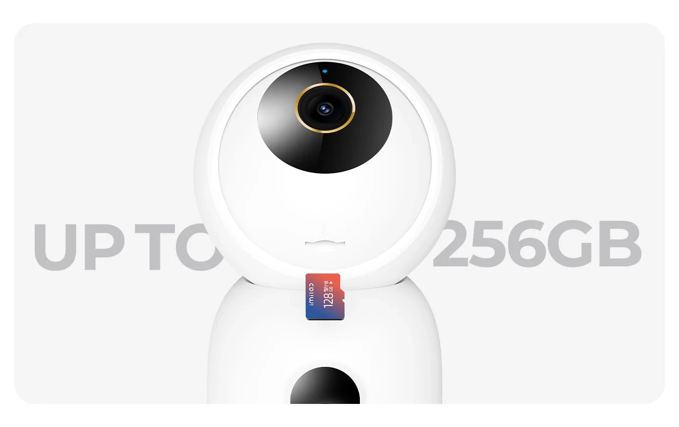 Imilab C30 Dual 3K+3K okos WiFi biztonsági kamera + hálózati adapter