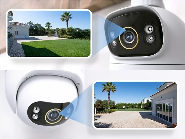 Imilab EC6 Dual Pro 3K+3K Outdoor Security Camera kültéri biztonsági kamera