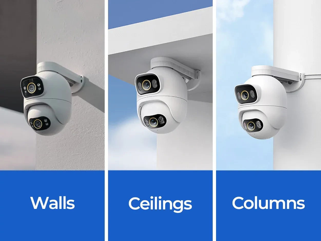 Imilab EC6 Dual Pro 3K+3K Outdoor Security Camera kültéri biztonsági kamera