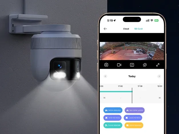 IMILAB EC6 Dual 3K+3K WiFi Plug-in Spotlight Camera