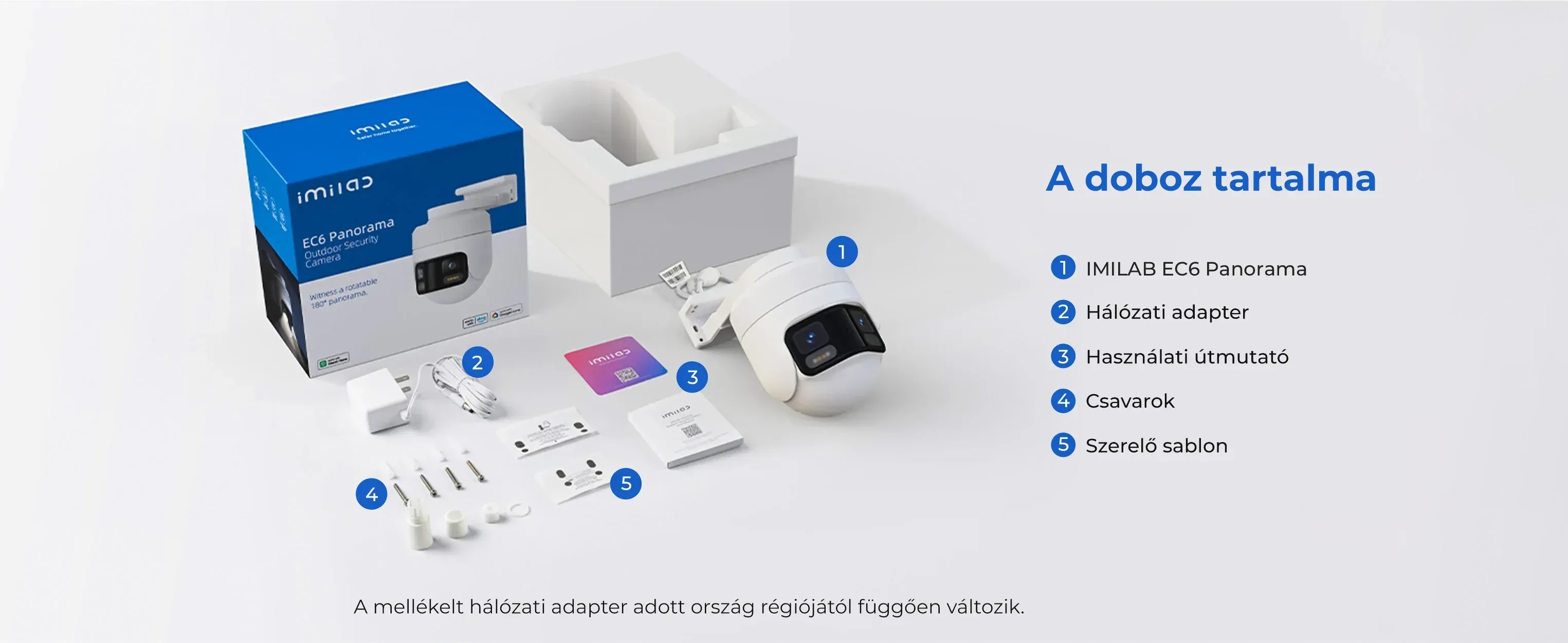 IMILAB EC6 Dual 3K+3K WiFi Plug-in Spotlight Camera