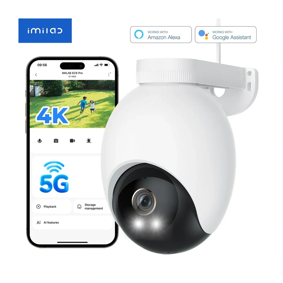 Imilab EC6 Pro Outdoor Serurity Camera 4K kültéri biztonsági kamera