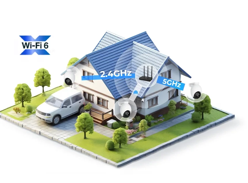 Imilab EC6 Pro Outdoor Serurity Camera 4K kültéri biztonsági kamera