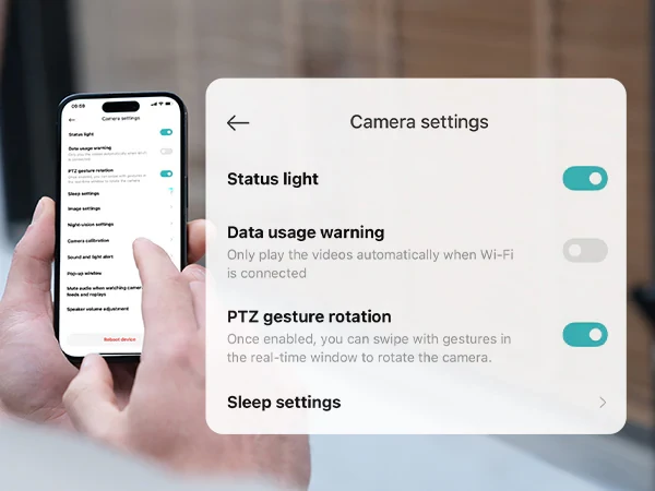 Imilab EC6 Pro Outdoor Serurity Camera 4K kültéri biztonsági kamera