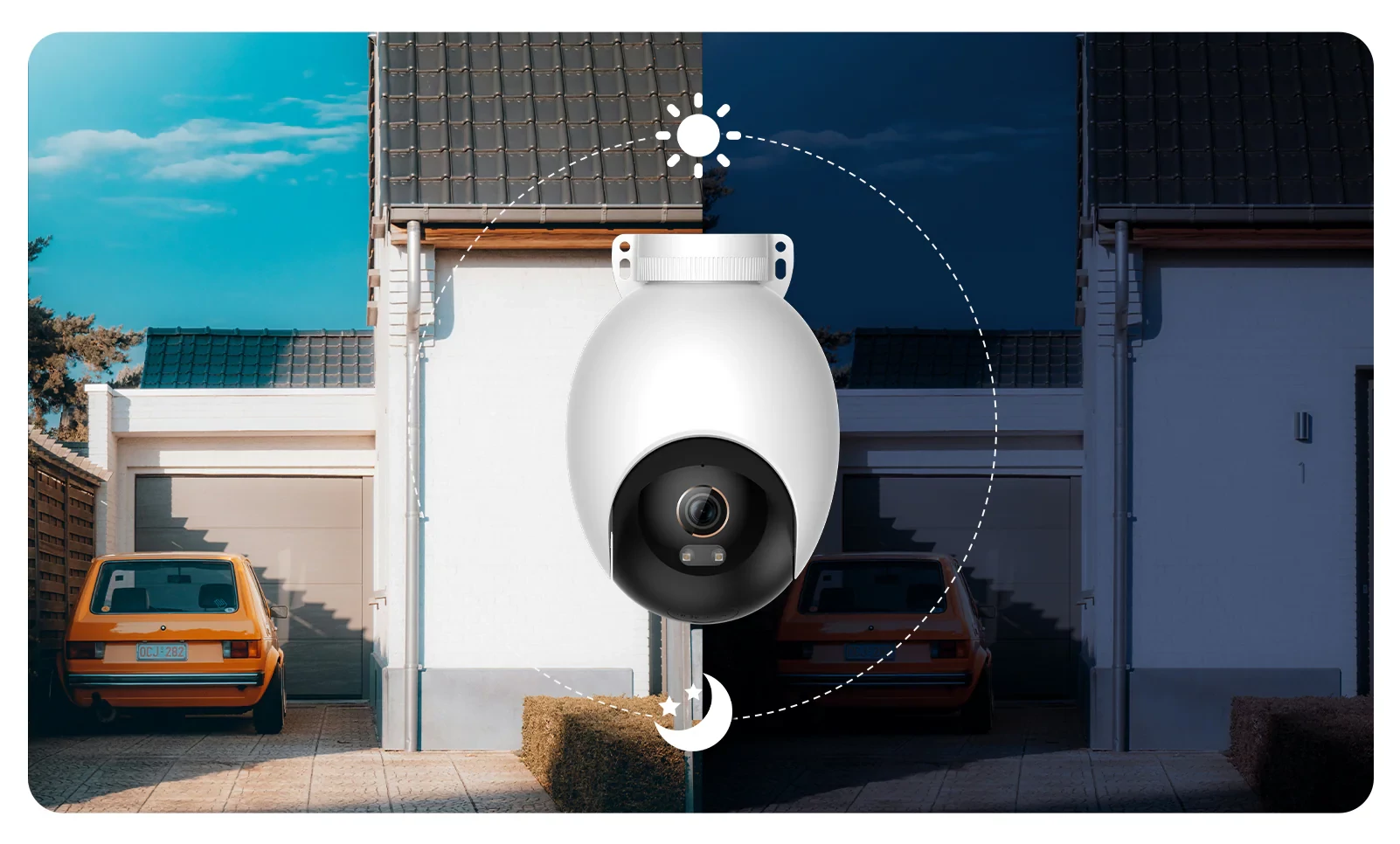 Imilab EC6 Pro Outdoor Serurity Camera 4K kültéri biztonsági kamera