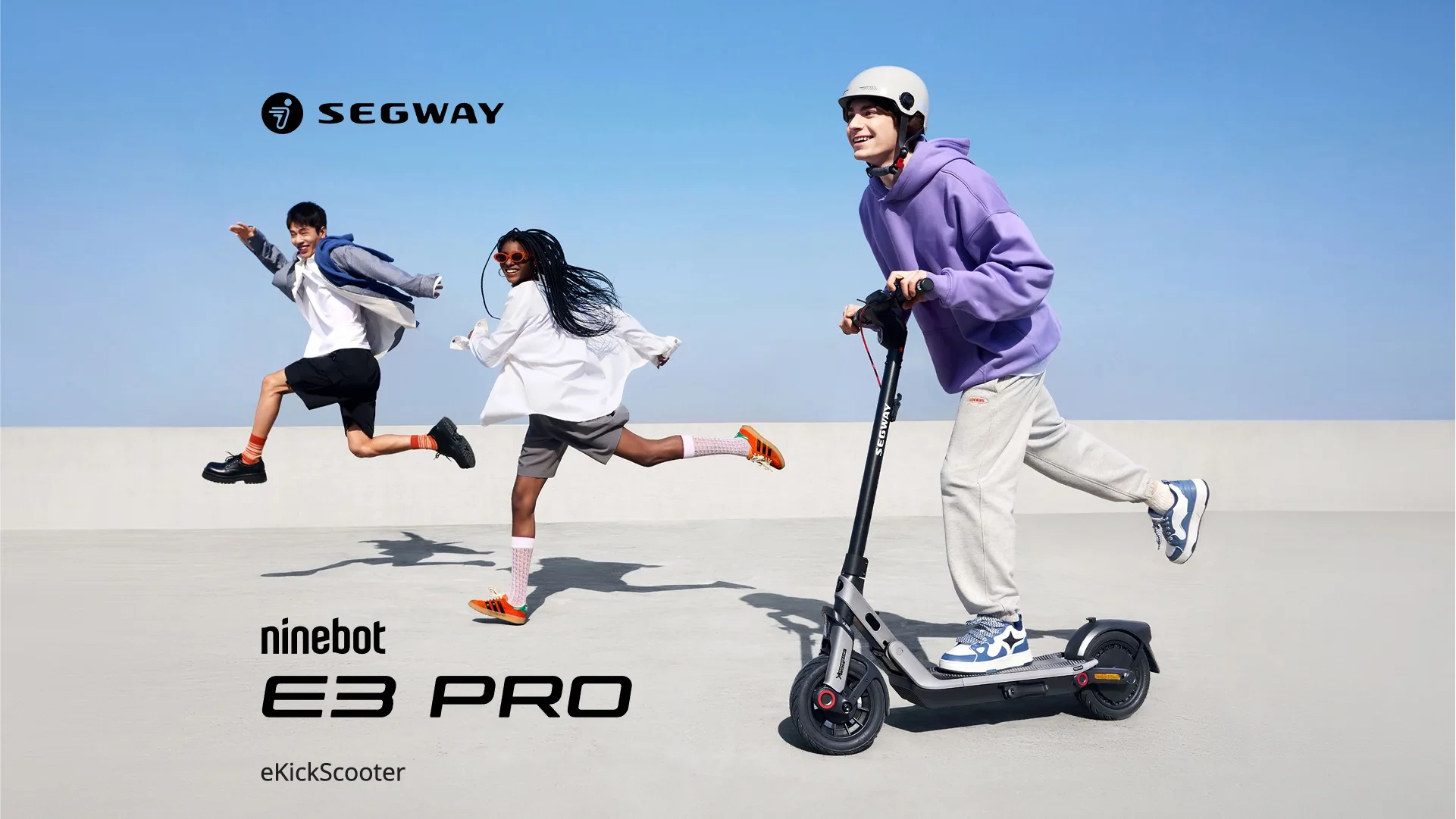 Ninebot powered by Segway eKickscooter E3 Pro E elektromos roller