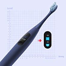Oclean X Pro okos elektromos fogkefe