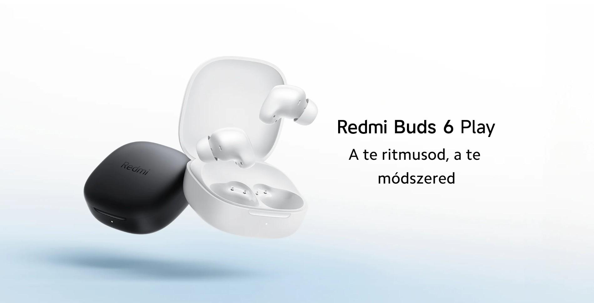 Redmi Buds 6 Play TWS sztereó Bluetooth fülhallgató 