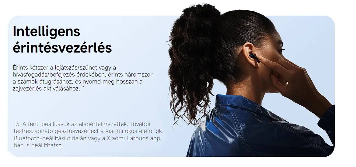 Redmi Buds 8 Lite TWS sztereó Bluetooth fülhallgató