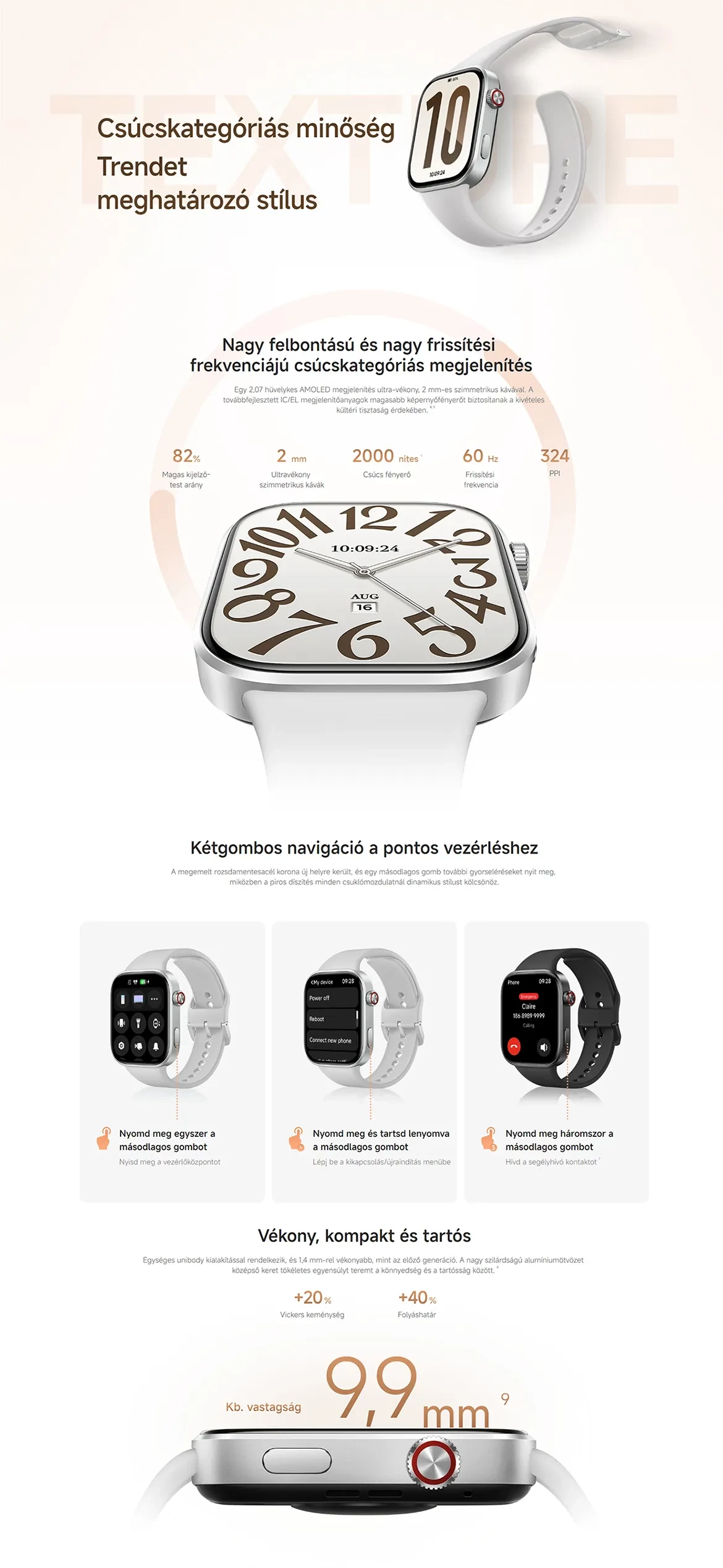 Redmi Watch 6 NFC okosóra