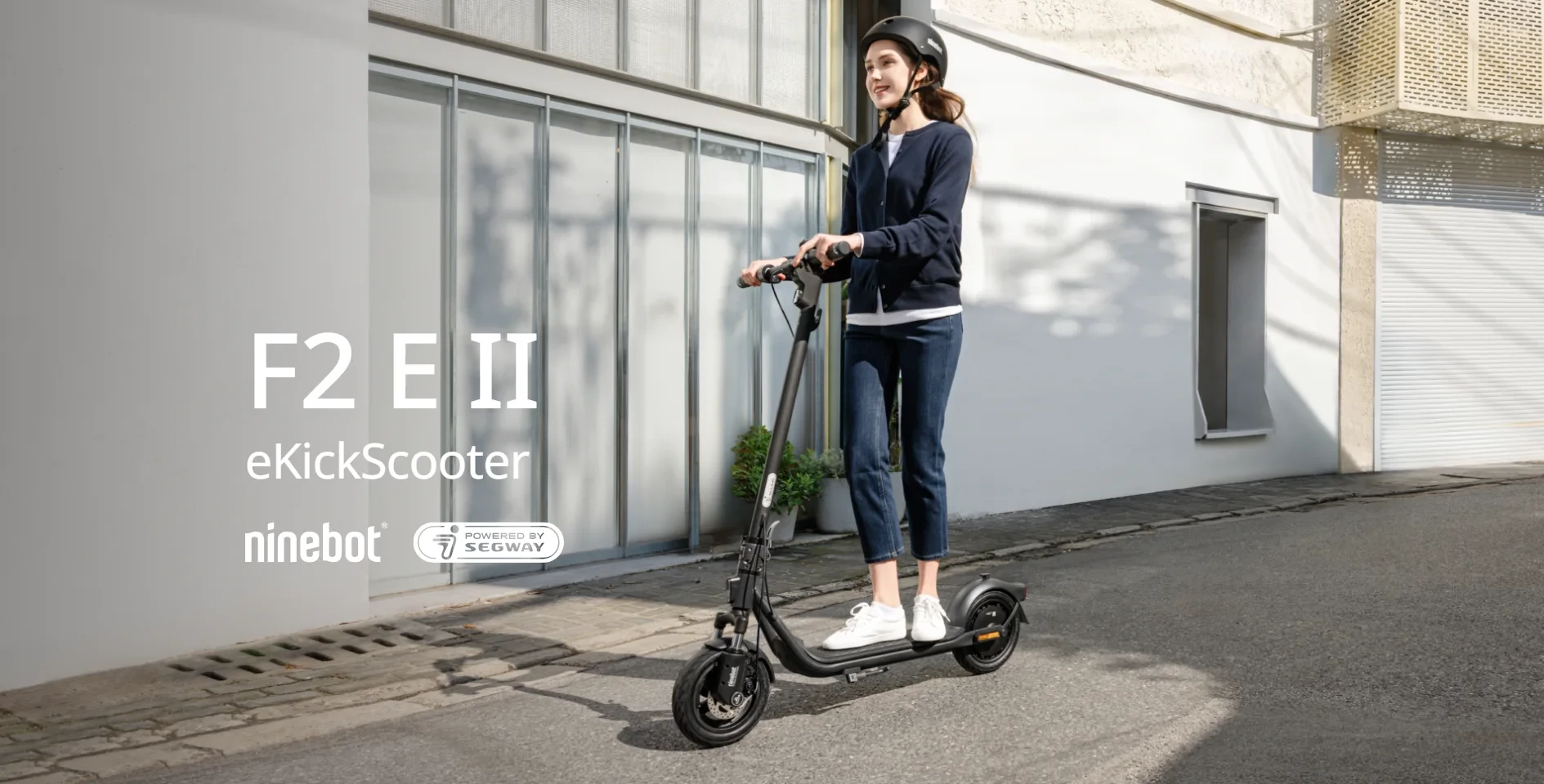 Ninebot powered by Segway eKickScooter F2 E II elektromos roller