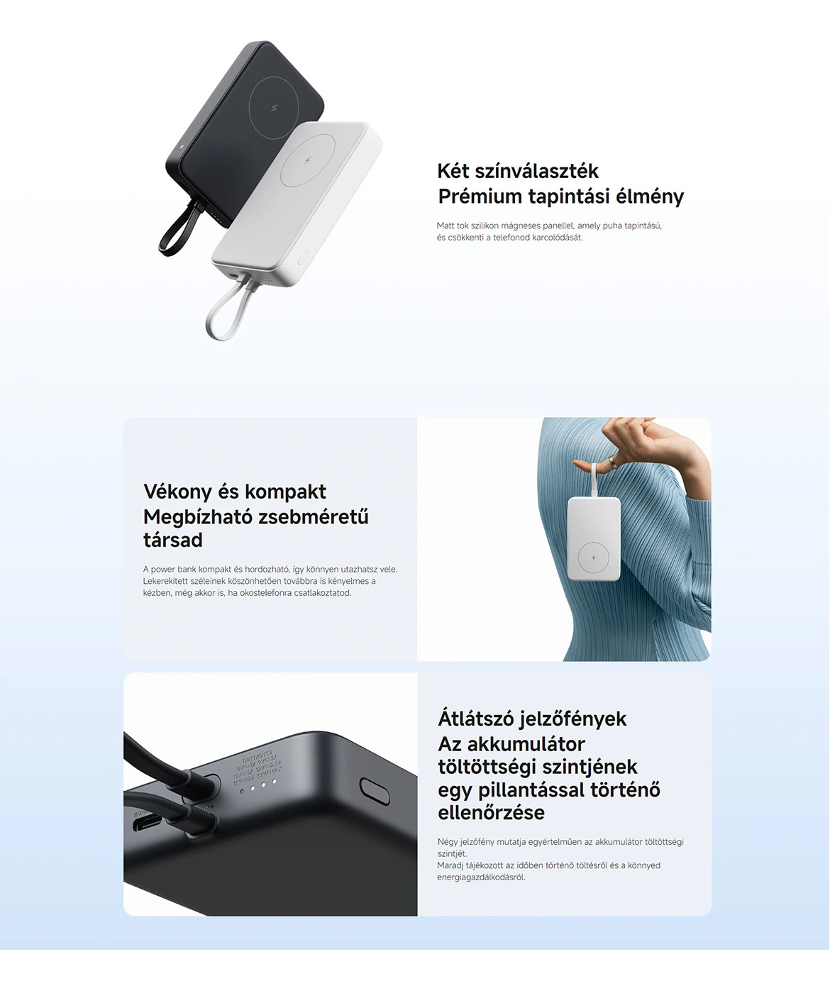Xiaomi 33W Magnetic Power Bank 10000 (Integrated Cable)