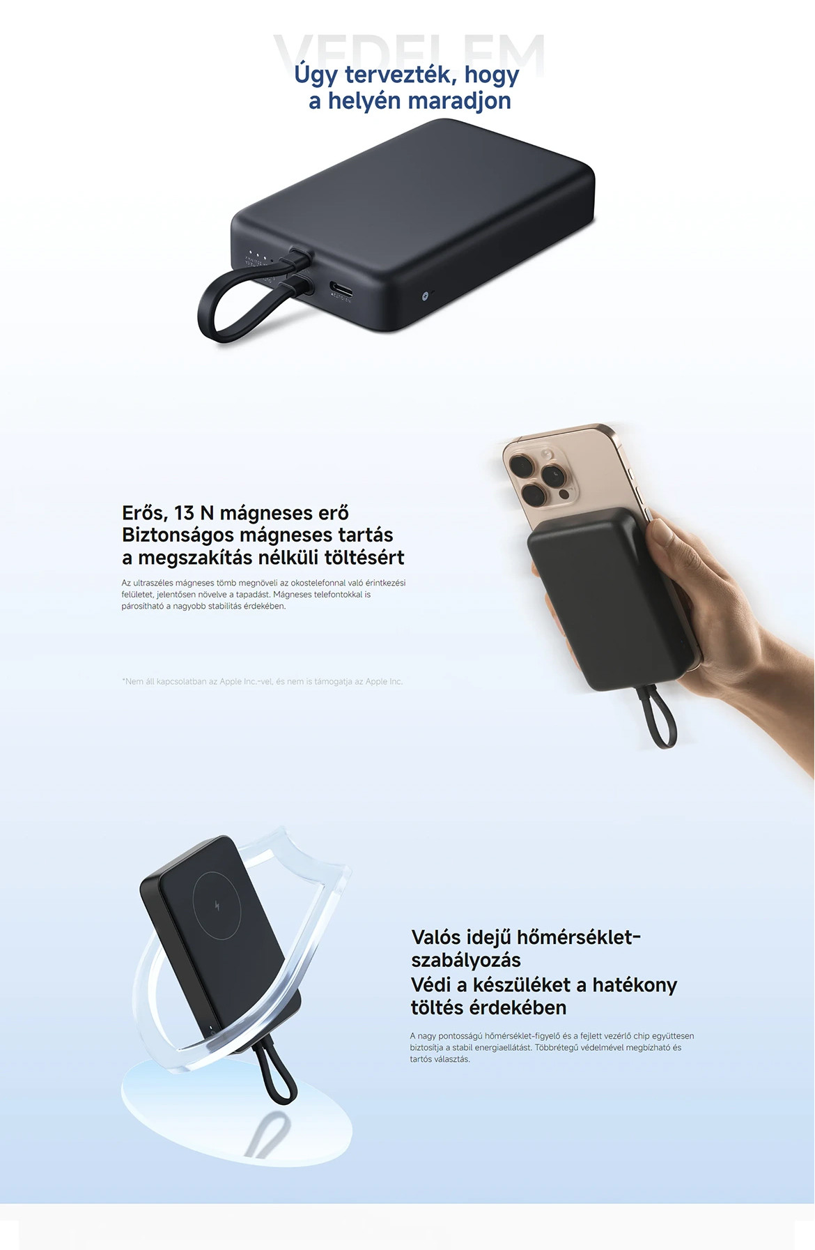 Xiaomi 33W Magnetic Power Bank 10000 (Integrated Cable)