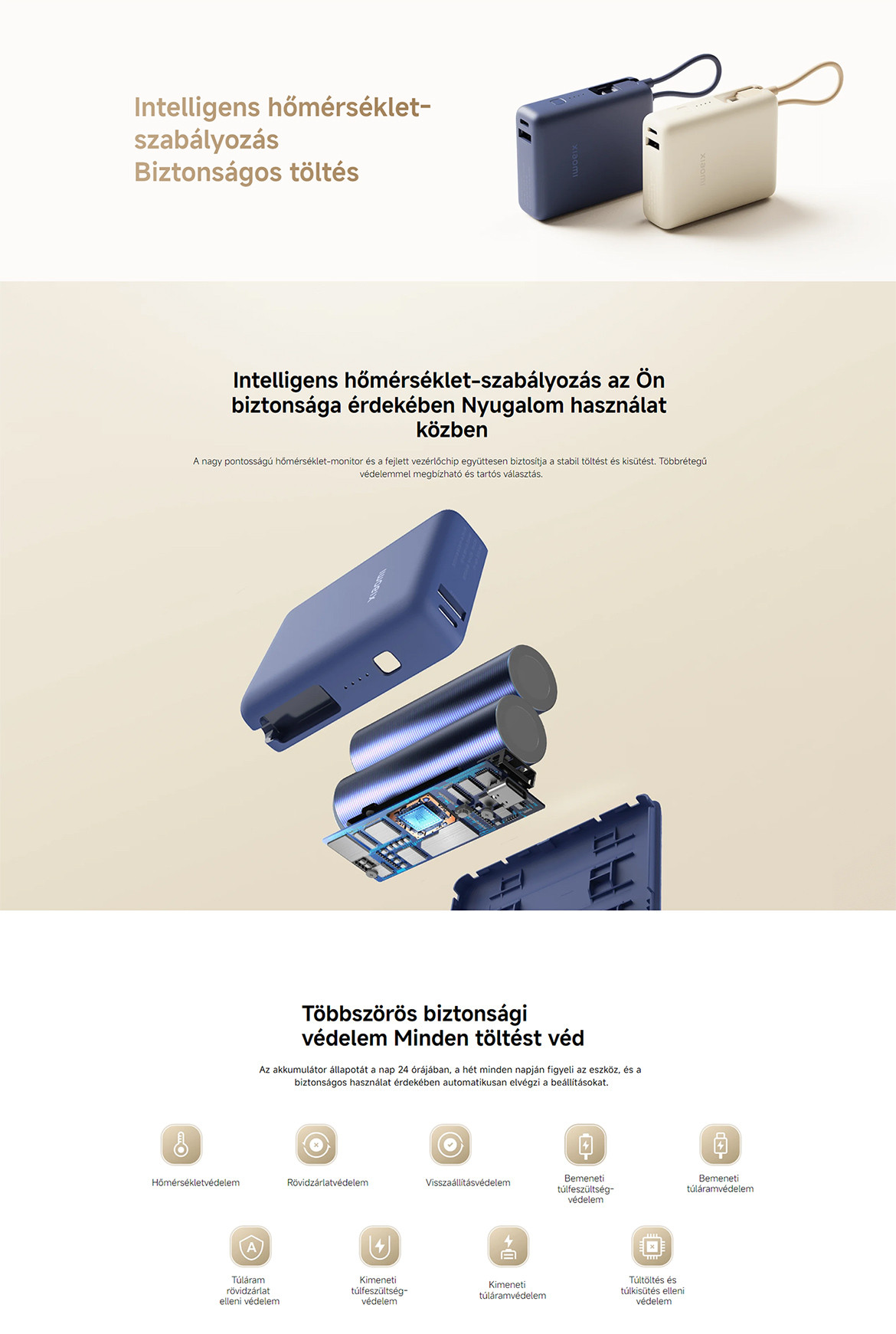 Xiaomi 33W Power Bank 10000 (Integrated Cable)