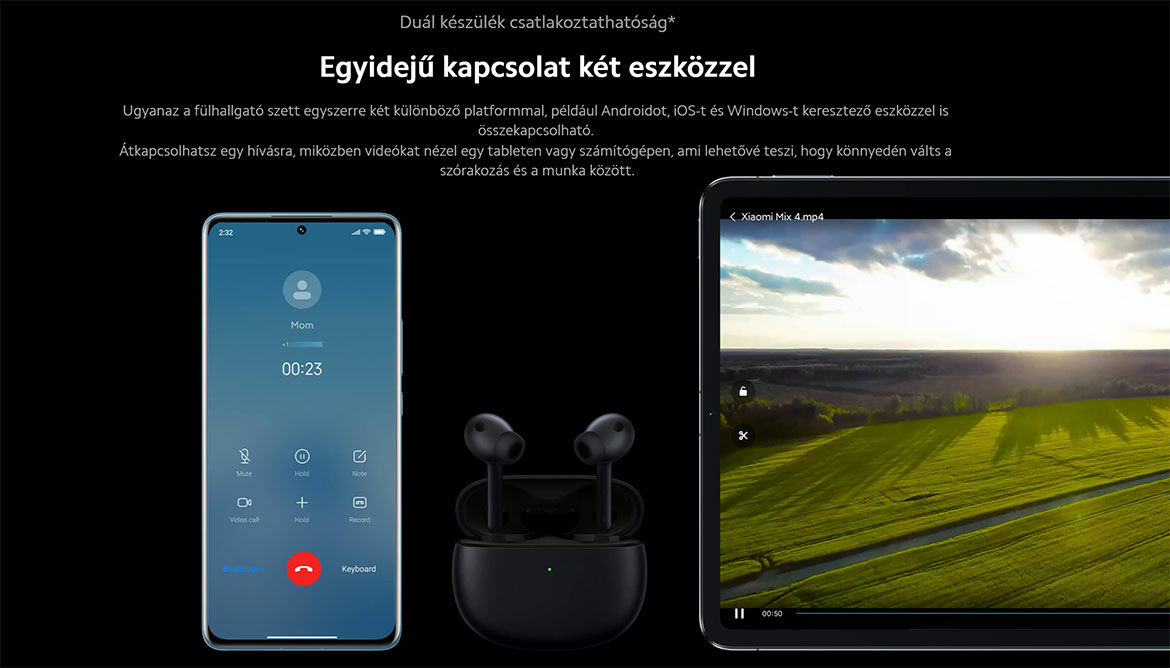 Xiaomi Buds 3 Bluetooth TWS fülhallgató