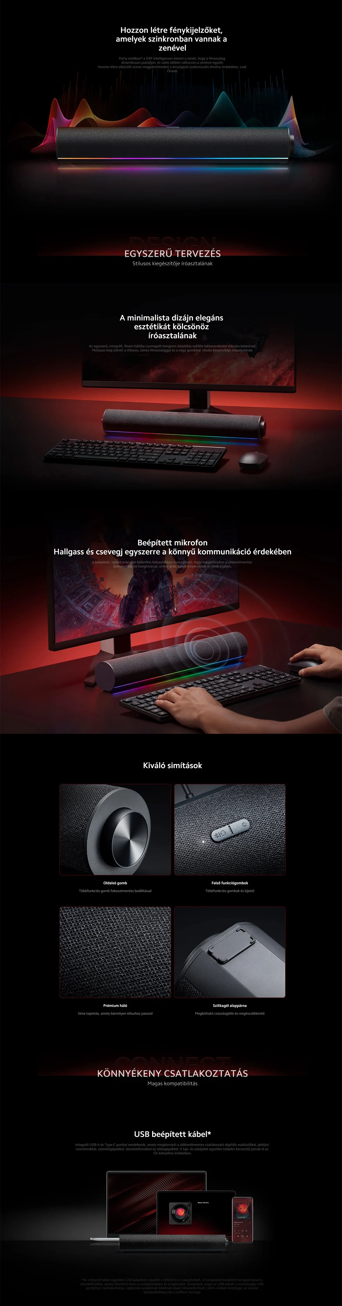 Xiaomi Desktop Speaker asztali hangszóró