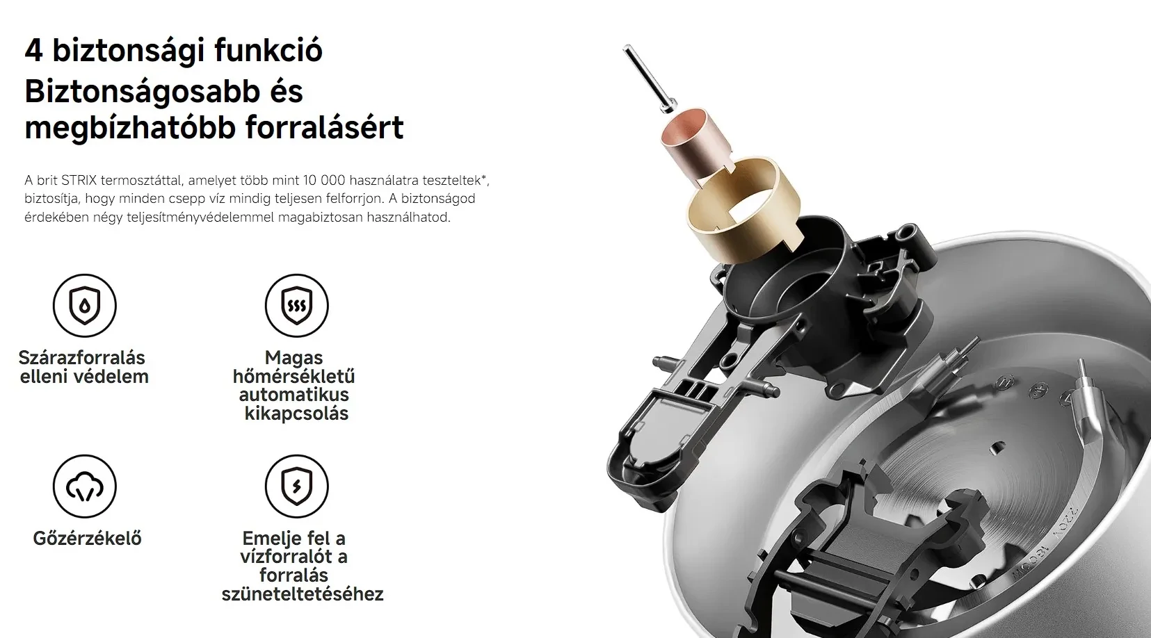 Xiaomi Double Wall Electric Kettle vízforraló