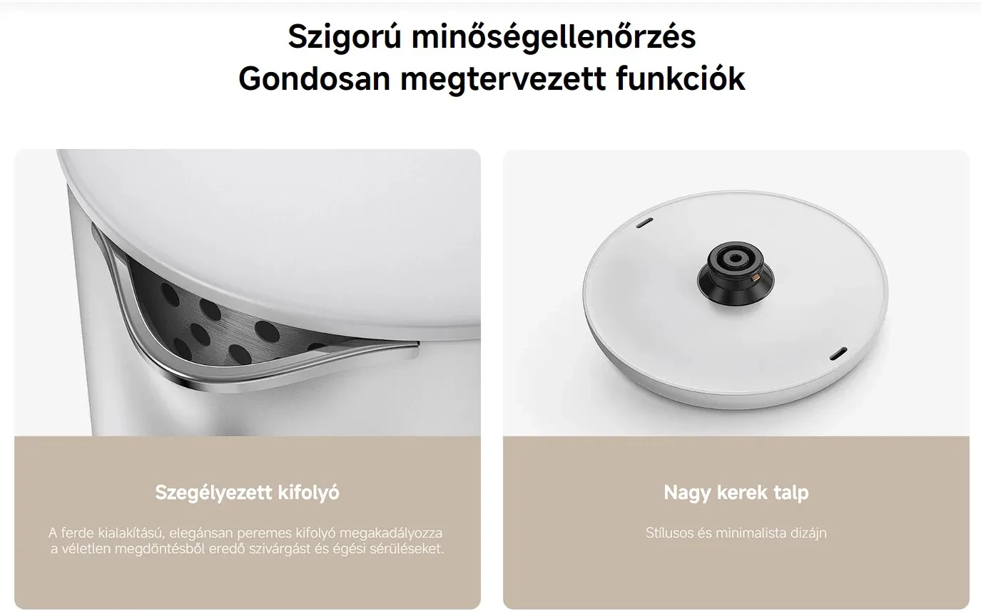 Xiaomi Double Wall Electric Kettle vízforraló