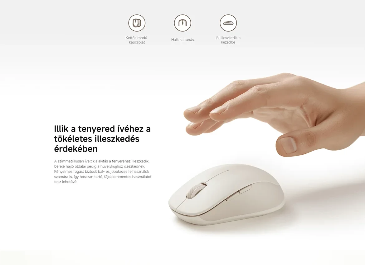 Xiaomi Dual-Mode Wireless Mouse 2 egér
