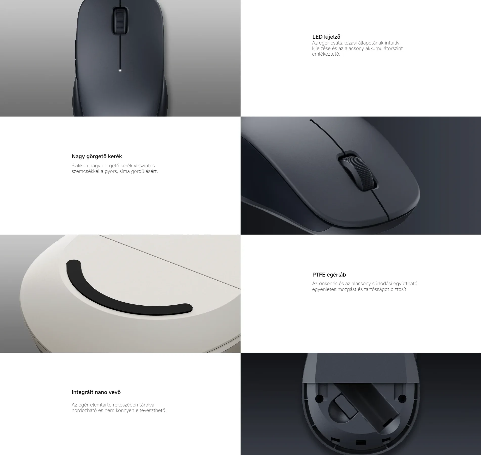 Xiaomi Dual-Mode Wireless Mouse 2 egér