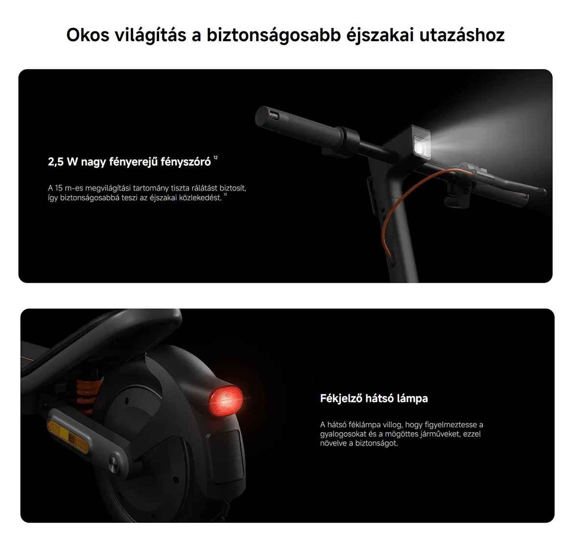 Xiaomi Electric Scooter 6 elektromos roller