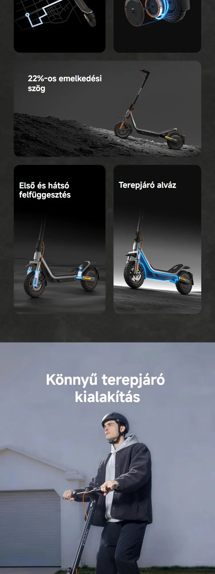 Xiaomi Electric Scooter 6 Pro elektromos roller