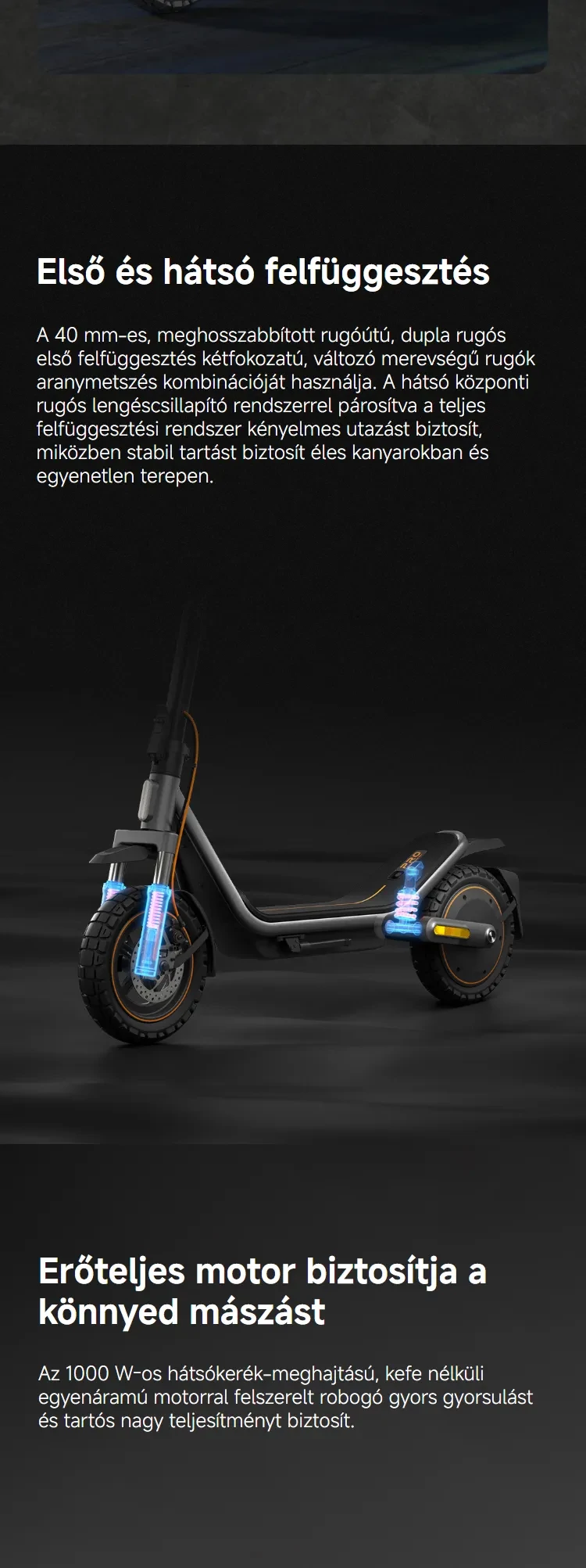 Xiaomi Electric Scooter 6 Pro elektromos roller