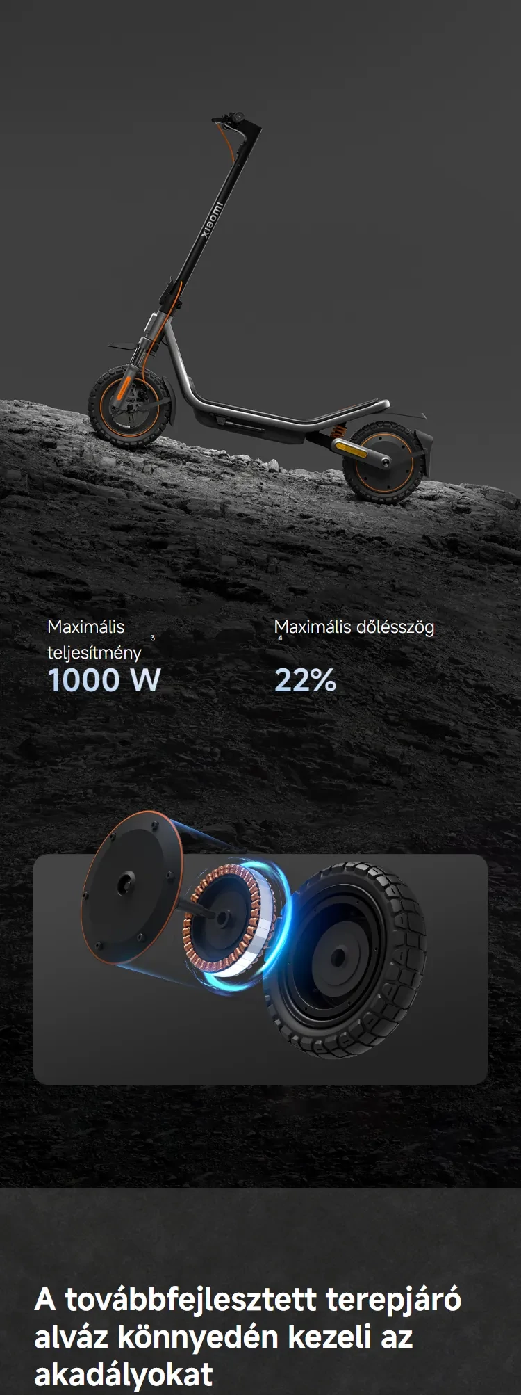 Xiaomi Electric Scooter 6 Pro elektromos roller