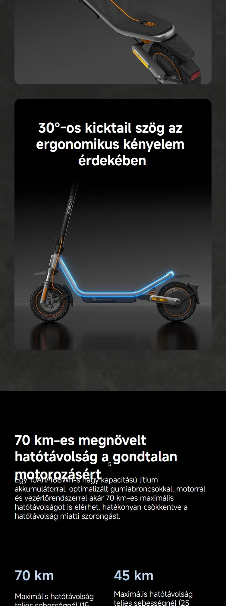 Xiaomi Electric Scooter 6 Pro elektromos roller